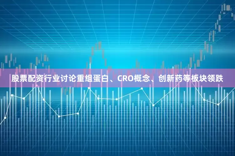 股票配资行业讨论重组蛋白、CRO概念、创新药等板块领跌